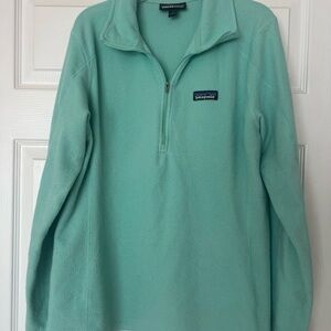 Patagonia Women's Light Green Fleece Pullover